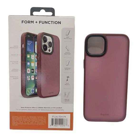 Base Duo Hybrid 10ft iPhone 14 Max phone Case - Picture 2 of 6